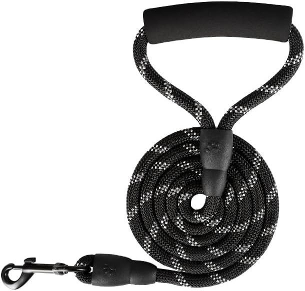 M Size Tactical Dog Harness and Leash Set, No Pull Adjustable Pet Vest with Handle and Reflective Trim, Dual Clip Oxford Training Chest Collar for Medium Dogs Walking Hiking Outdoor Control