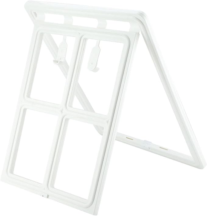 Pet Door, Sturdy Doggie Pet Door, Doggy Doggie Door, Screen Window Gate, Interior and Exterior Doors for Pet Lovers (XL Field Style)
