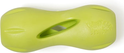 West Paw Zogoflex Qwizl Interactive Treat Dispensing Dog Puzzle Treat Toy for Dogs, Granny Smith, Large