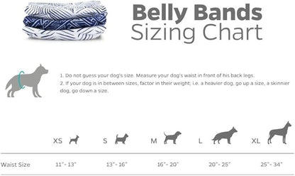 Pet Parents® Washable Belly Bands for Male Dogs (3pack) + Extendrs® of Durable Dog Diapers Male, Premium Male Dog Diapers & Dog Wraps (Large, Kahuna)