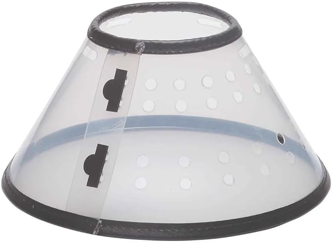 Elizabethan Dog and Cat Collars Recovery Vet Chewing Healthy Behavior Cone of Shame (Clear, Vet Set - All 5 Sizes)