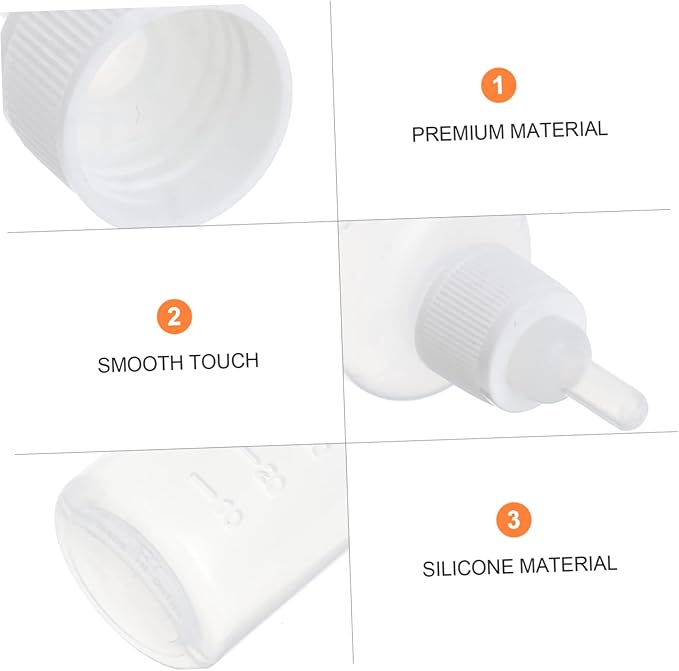 POPETPOP 2sets Pet Nursing Bottle Milk Feeder Kit for Puppies Cats Pet Feeding Bottles Scale Material Portable for Outdoor