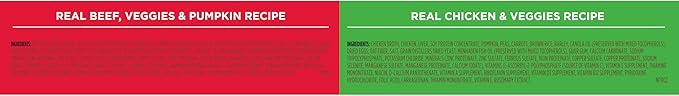 Nutrish Whole Health Blend Chunks in Gravy Variety Pack Wet Dog Food, 13 oz. Can, 12 Count (Rachael Ray)