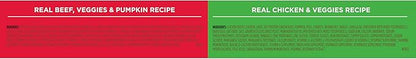Nutrish Whole Health Blend Chunks in Gravy Variety Pack Wet Dog Food, 13 oz. Can, 12 Count (Rachael Ray)