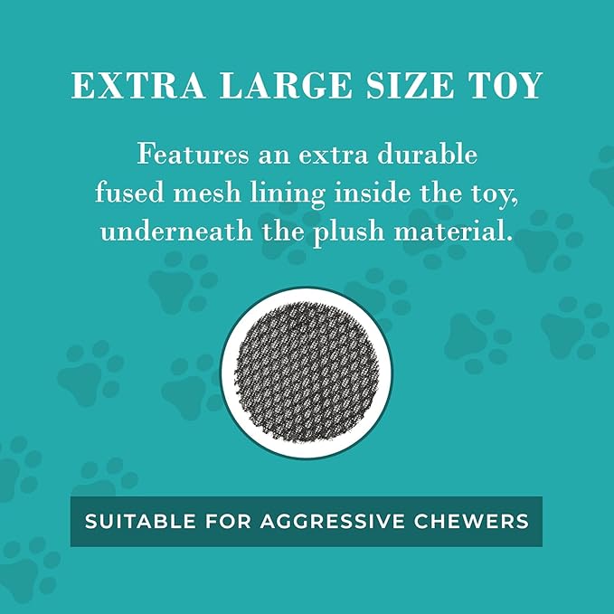 Haute Diggity Dog Chewy Vuiton Handbag Plush Squeaky Dog Toy, Soft Durable Designer-Inspired Stuffed Puppy Chew Toys for Small, Medium & Large Dogs, Machine-Washable (Tan Checker) XL