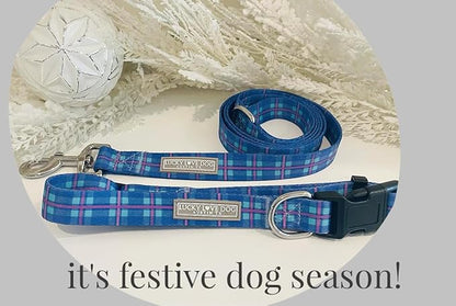 Lucky Love Dog Martingale Dog Collar - Adjustable, No-Slip, Durable, & Soft Webbing Collar for Male and Female Dogs Ideal for Training & Walking - Scotty, Large