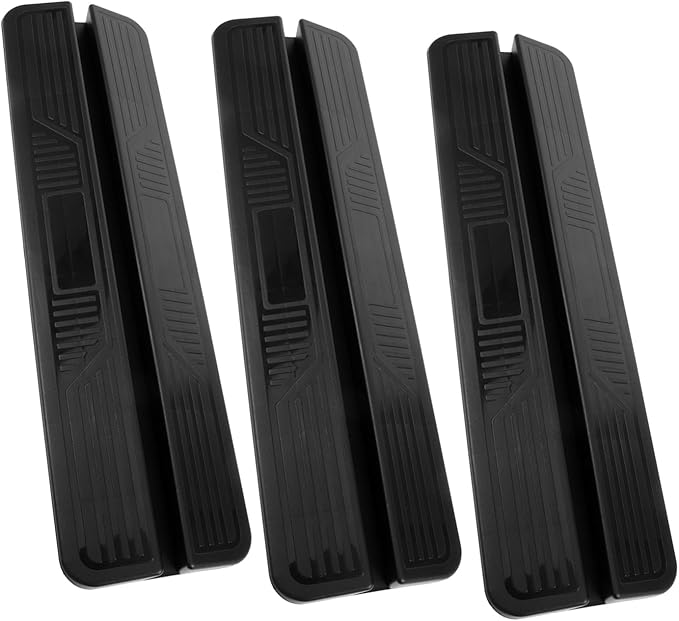 TOYANDONA 3Pcs Durable Pet Ramp for Dogs and Cats Easy Installation Doorway Sill Ramp Slip Design Lightweight for for Indoor Use and Pet Safety