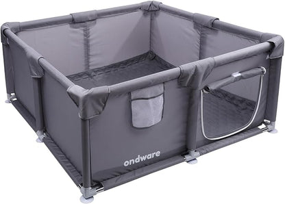 Whelping Box for Dogs and Puppies, 38×38×18 in Whelping Supplies with Waterproof Whelping Pad for Medium Small Dogs