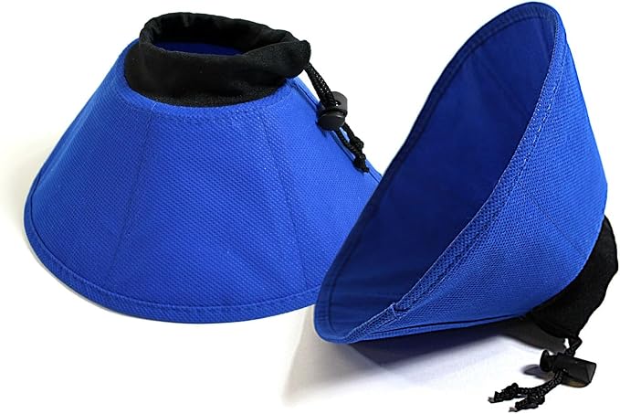 KVP EZ Soft Pet Cloth Recovery Collar, XL Size Fits 14" to 22.5" Neck/9.5" Depth