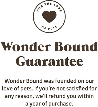 Wonder Bound Bacon & Cheese Flavor Dog Twist Sticks - 55 Count - Rawhide-Free Dog Treats, Dental Health Chews for Plaque & Tartar Control, Easy to Digest, Long-Lasting