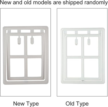 Pet Door, Sturdy Doggie Pet Door, Doggy Doggie Door, Screen Window Gate, Interior and Exterior Doors for Pet Lovers (XL Field Style)