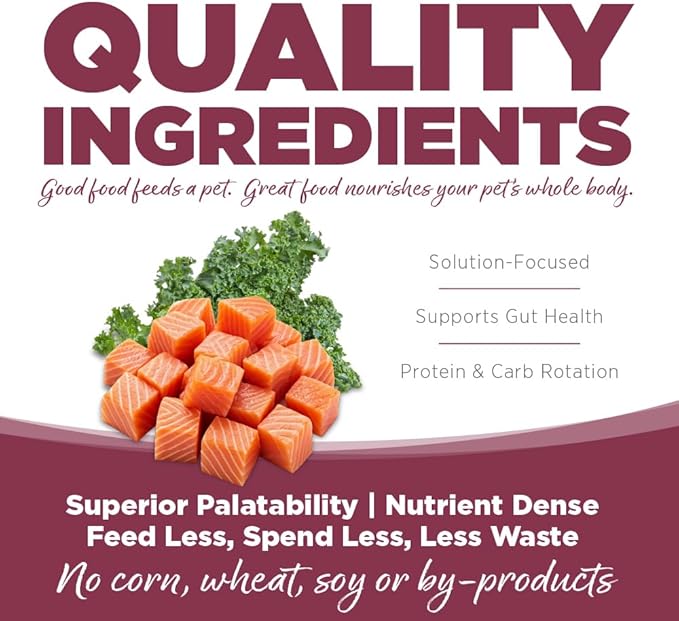 NutriSource Pure Vita Salmon & Kale Dog Food, 12LB