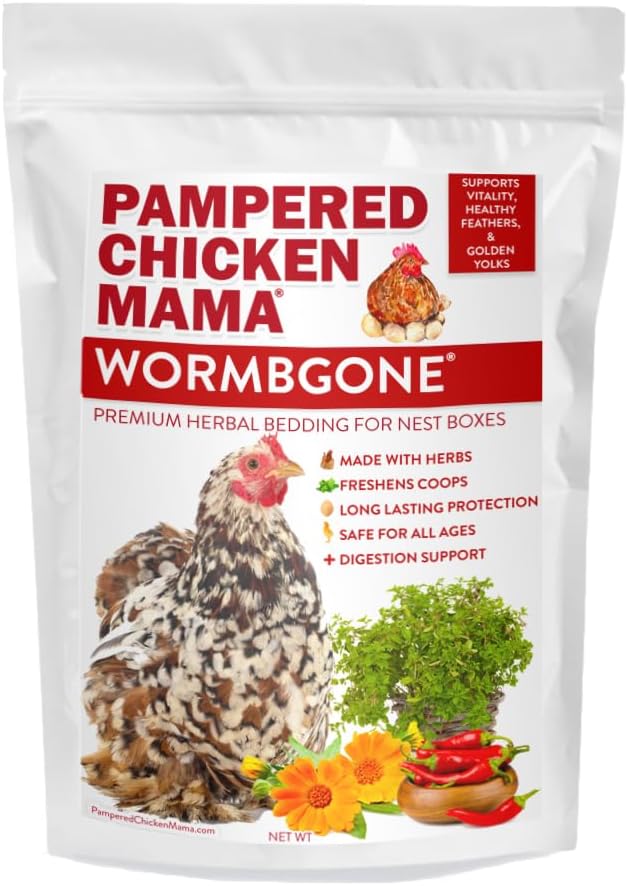 WormBGone Premium Backyard Chicken Nesting Herbs & Coop Herbs (4.5 Pound)