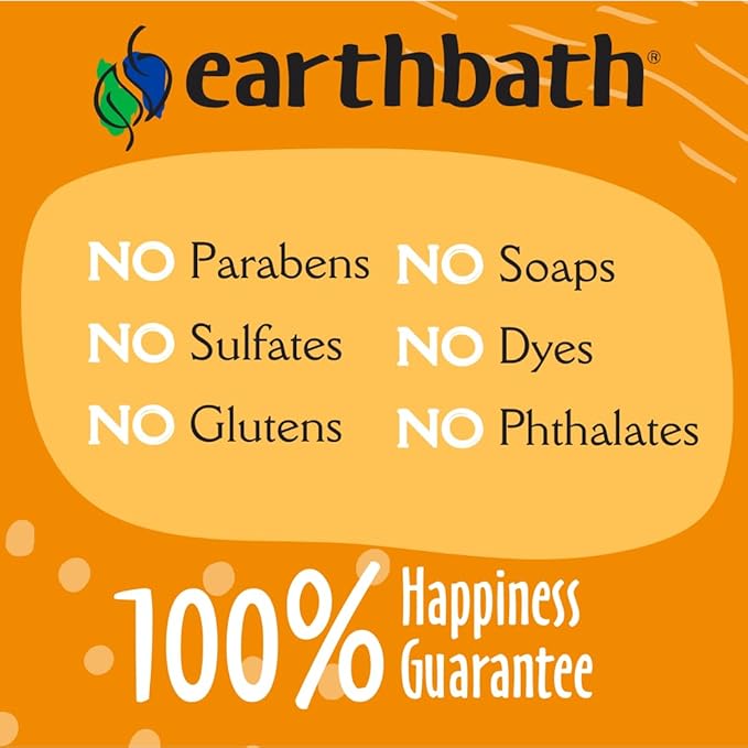 earthbath Vanilla & Almond Dog Shampoo and Conditioner Set - Oatmeal Shampoo & Conditioner for Dogs, Itchy, Dry Skin Relief, Pet Wash, Made in US - Vanilla & Almond, 16 Fl Oz (Pack of 2)