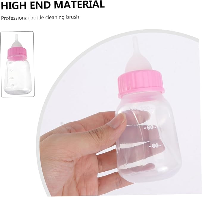 Kisangel 1set Cat and Dog Nursing Bottle Portable Bite-Resistant Pet Feeder Chic Design Lightweight Milk Feeder for Kittens and Puppies Feeding Kit for Small Pets