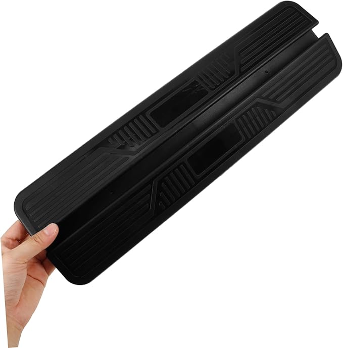 VICASKY 3Pcs Durable Dog Fence Ramp Easy Installation Door Sill Accessory for Pet Safety Skid Compatible with Indoor Use