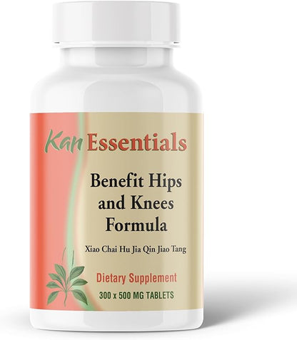Kan Herb Company Benefit Hips and Knees Formula – Traditional Chinese Herbal Blend for Dogs and Cats to Support Joint Comfort Mobility and Digestive Balance Supplement Tablets for Pets, 300 Tablets