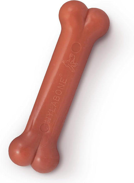 Nylabone Power Chew Classic Bone Chew Toy for Dogs, Durable Dog Toys for Aggressive Chewers, Bacon Flavor, X-Small/Petite - Up to 15 lbs. (1 Count)