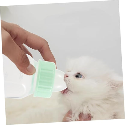 Milisten PET Nursing Bottle Kit for Kittens and Puppies Sturdy Squeeze Feeding Bottle Set for Small Pets for Nursing Milk and Water