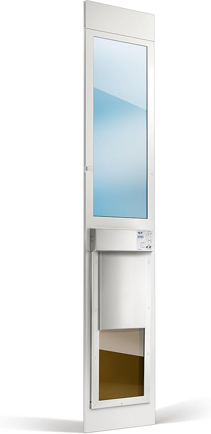 Large Power Pet Sliding Glass Dog Door Extra Tall