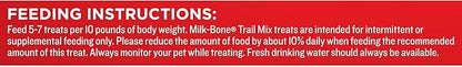 Milk-Bone Trail Mix Chewy & Crunchy Dog Treats, Real Beef & Sweet Potato, 20 Ounce (Pack of 2)