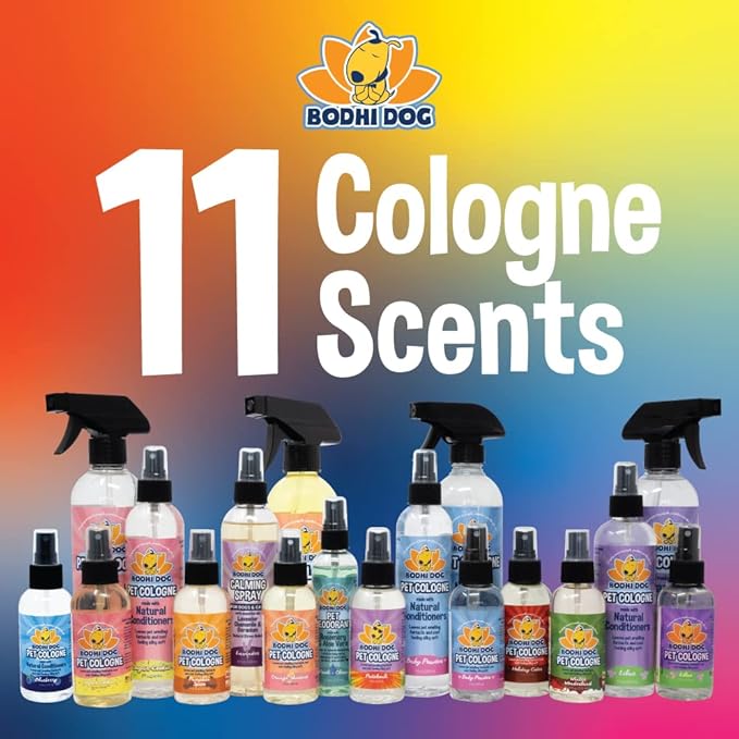 Bodhi Dog Calming Spray for Dogs & Cats - Natural Dog Anxiety Relief for Travel, Fireworks & Vet - Cat Calming Spray & Detangler with Lavender - Made in USA (8 oz)