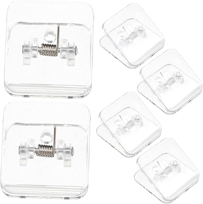 BESPORTBLE 6pcs Dog Pee Pad Holder Transparent Adhesive Wall Tray for Indoor Potty System Strong Adhesion Dog Training Pad Clip Reduces Accidents Supports Housebreaking