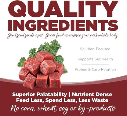 NutriSource Pure Vita Beef & Kale Dog Food, 4LB