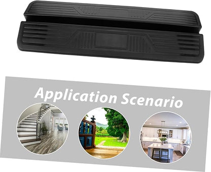 TOYANDONA 3Pcs Durable Pet Ramp for Dogs and Cats Easy Installation Doorway Sill Ramp Slip Design Lightweight for for Indoor Use and Pet Safety