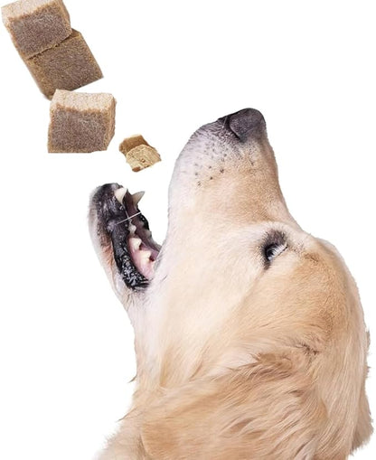 Freeze Dried Two-Pack Treats Bundle Easy-to-Digest Snack / Meal Enhancer Dogs & Cats Crunchy Topper - Bite-Sized Beef Liver Cubes Ideal for Training or Picky Eaters (2 Packs) (2.0 oz each, Beef Liver)