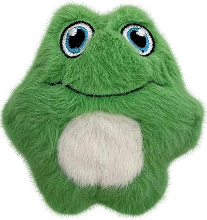 KONG Snuzzles Kiddos Mini Extra Small Dog Toy - Soft Plush Squeaky Toy for Small Dogs & Puppies (Frog/Pig/Duck Combo)