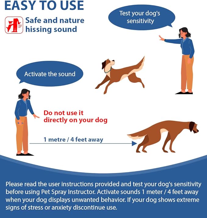 Gutes Leben Dog Corrector Spray, 70ml, Instructor Spray Dog Trainer for Stops Barking, Jumping Up, Help Stop Unnecessary Dog Behaviour, Safe, Humane Effective(1 Pack)