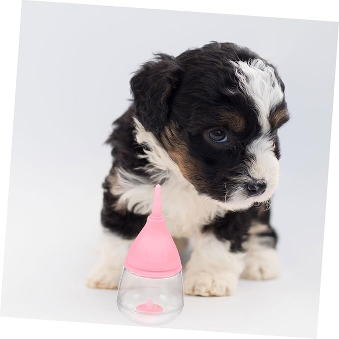 BESPORTBLE Newborn Pet Nursing Bottle Kitten Puppy Milk Feeder Break Resistance Design