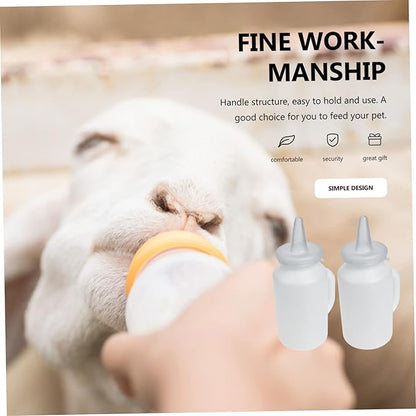 Levemolo 2pcs Bottle for Cats Kitten Nursing Bottle Kitten Milk Pet Feeding Calf Milk Feeding