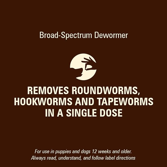 WORM X PLUS 7 Way DeWormer for Large Dogs Over 25 lbs (6 Count) + ADVECTA Flea and Tick Prevention for Large Dogs 21-55 lbs (2 Count) Bundle
