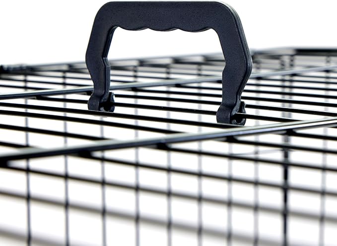 Carlson Pet Products Double Door Metal Dog Crate with Divider, Small 24" Dog Crate for Small Dogs & Puppies, Foldable Collapsible Dog Kennel with Removable Tray, Wire Dog Cage for Training & Travel