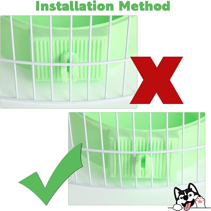 12 Pieces Crate Dog Food Bowls, Removable Stainless Steel Hanging Puppy Kennel Water Bowl Pet Cage Water Feeder Coop Cup for Rabbit, Ferret, Cat, Birds, Rats, Guinea Pigs