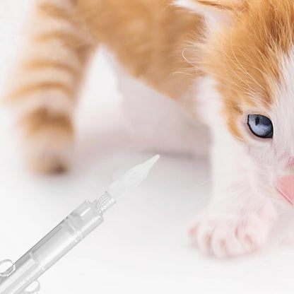 20Pcs Kitten Feeding Nipples Safe and Gentle Pacifiers for Kittens and Puppies Nursing Supplies for Efficient Pet Feeding Compatible with Milk Bottle Feeder