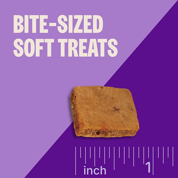 Wellness Puppy Treats, Natural, Training Treat, Grain Free, Soft Lamb & Salmon (8 Ounce Bag)