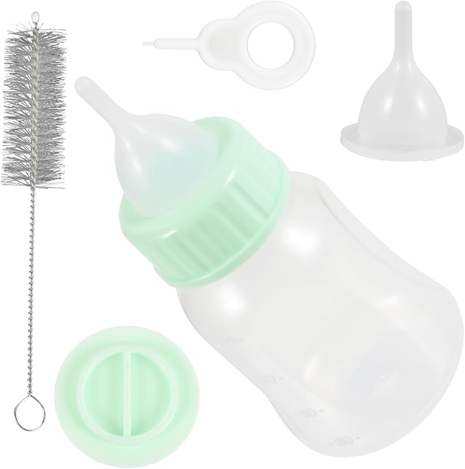 Dog Bottle for Puppies Kitten Milk Feeder Pet Breast Feeder Bottle Lightweight Portable for Milk Replacer