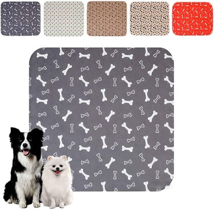 Puppy Pads for Dogs, 2026 New Washable Puppy Pads with Pheromones, Pee Pads for Dogs & Cats, Durable Leak-Proof & Anti-Slip Pet Training Pads for Home & Travel, Reusable (Grey, 15.7" x 23.6")