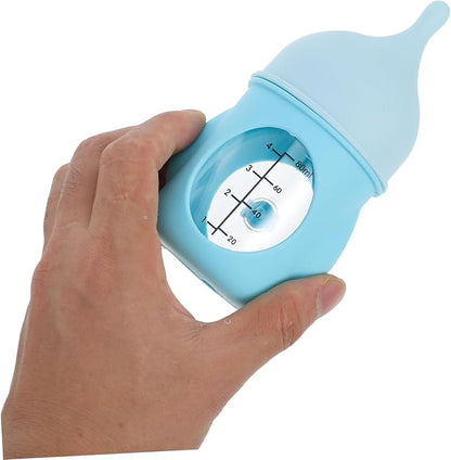 Toddmomy Mini Pet Feeding Bottle for Newborn Puppies Kittens Portable Milk Feeder Visible Scale Kitten Nursing Bottle