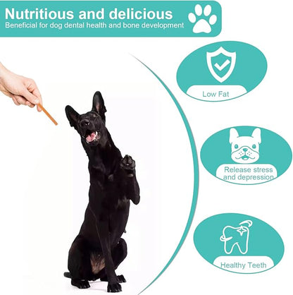 Soft Dog Treats Chicken Sweet Potato Sticks Puppy Easy to Digest Training Snacks Mixed Chicken Sweet Potato Sticks 1 Pound (Pack of 1)