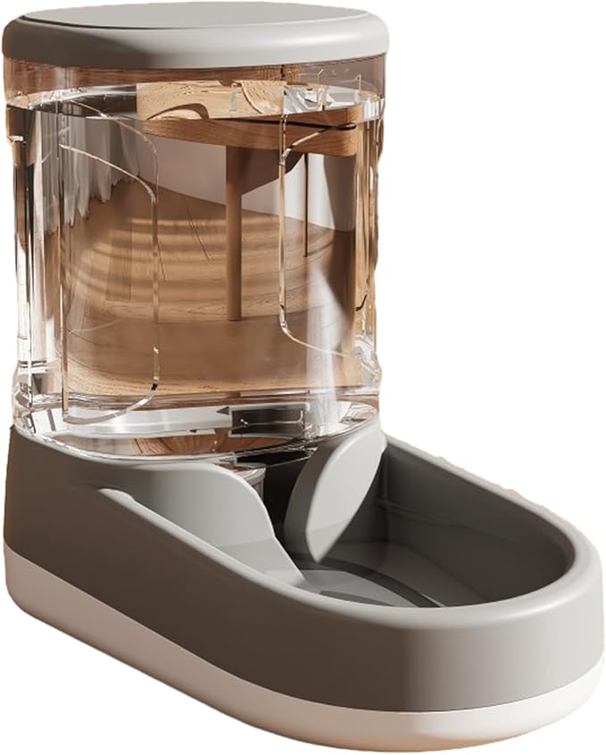 Transparent Pet Feeding Bowl Dog Feeder Small Dog Drinking Bowl Large Capacity Antislip Water Dispenser Pet Supply
