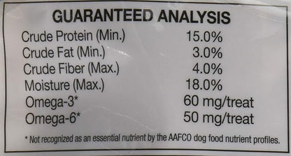 Carolina Prime Pet 45106 Salmon And Sweet Tater Fillets Treat For Dogs ( 1 Pouch), One Size , 12 Ounce (Pack of 1)