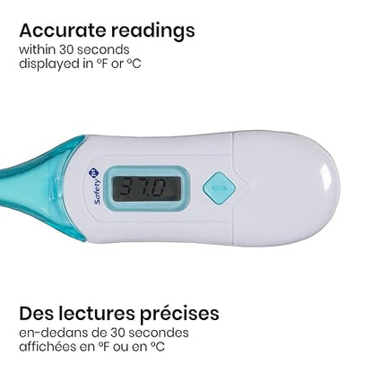 Safety 1st 3-in-1 Thermometer | Nursery | Analog | Pack of 2