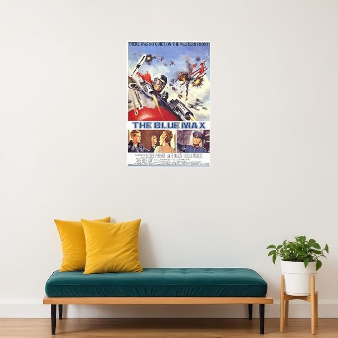 The Blue Max Movie George Peppard James Mason Ursula Andress 12x16 Poster