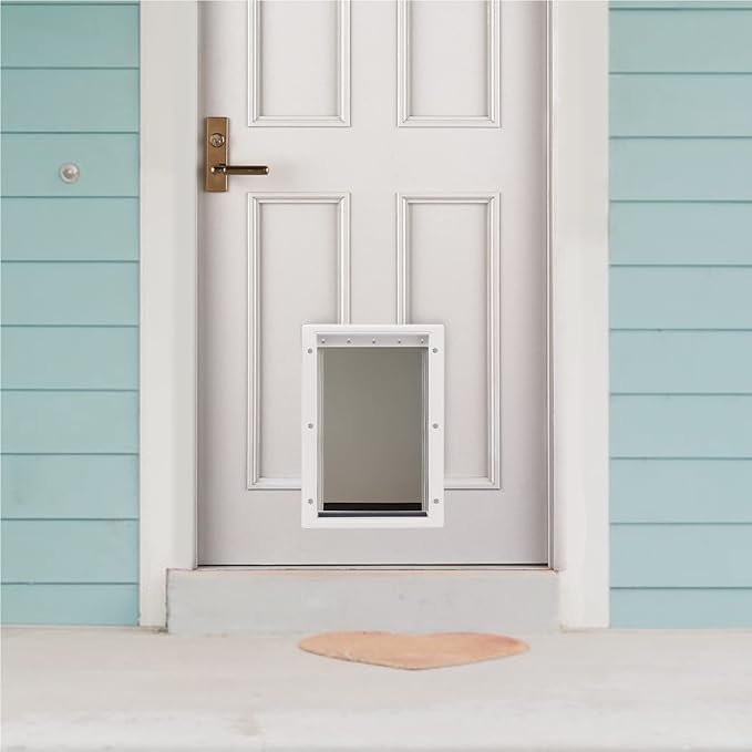 Dog Door Replacement Flaps,Large Dog Door Compatible with PetSafe Freedom PAC11-11039,Measures 10 1/8" x 16 7/8",Easy to Replace,Sturdy Weather-Proof & No Warped