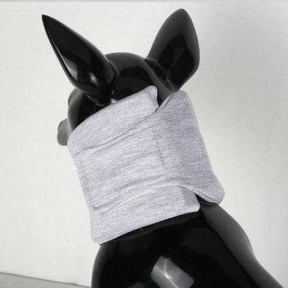 Haofy Dog Neck Support Collar Adjustable Prevent Licking Protective Pet Cervical Collar Neck Brace for Cats Post Surgery (L)