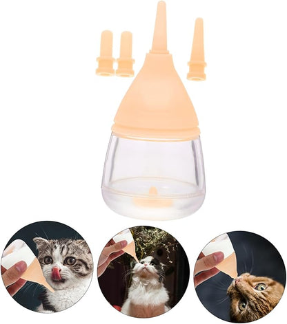balacoo Pet Feeding Bottle User-Friendly for Newborn Puppies Kittens Small Nursing Bottle Cat Milk